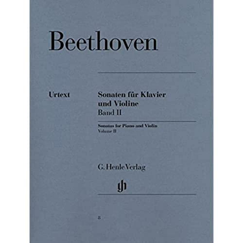 Sonaten für Klavier und Violine, Band II: Besetzung: Violine und Klavier (G. Henle Urtext-Ausgabe) von HENLE